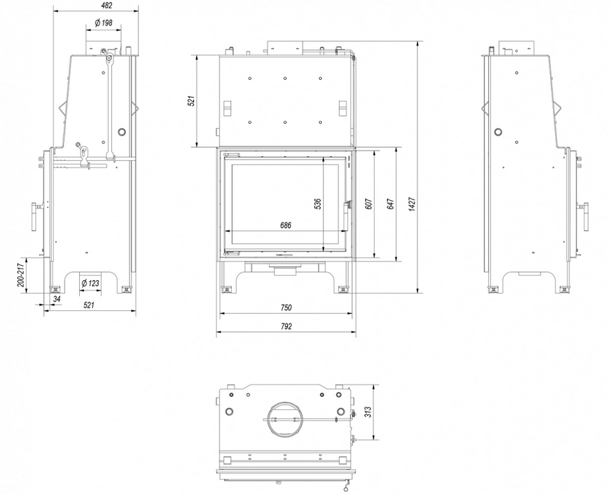Aquario A18 - 18kw - Sticla Dubla 2