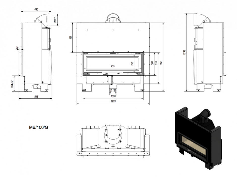 MB100 14kw Deschidere Verticala 3