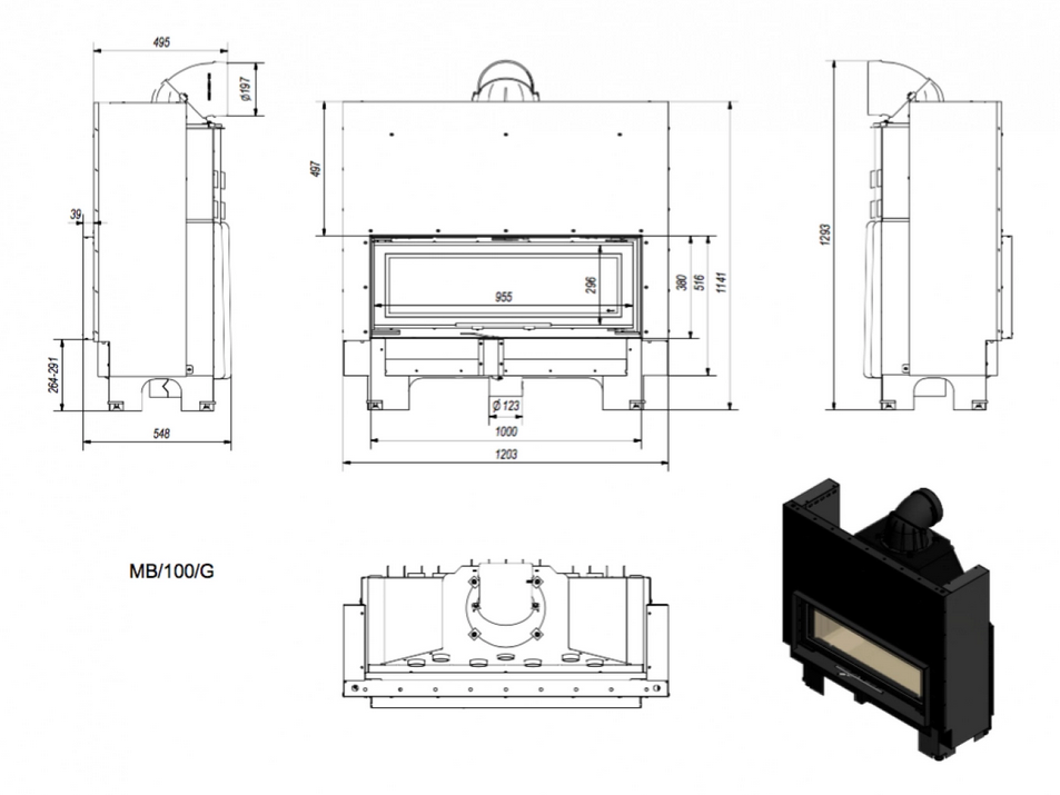 MB100 14kw Deschidere Verticala - Samota 2